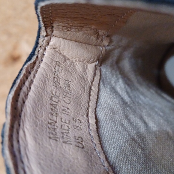 MIIM Black Vegan Leather Floral Embroidered Western Heeled Boots Size 8.5 - Picture 7 of 9